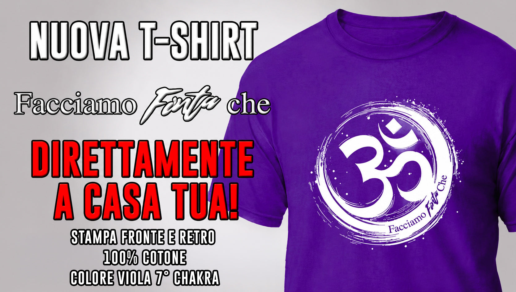 T-Shirt Facciamo Finta Che