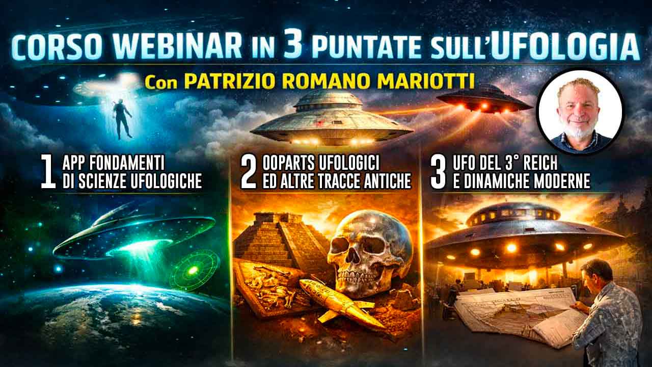 Corso Webinar in 3 Puntate sull'Ufologia
